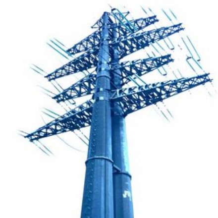 Многогранная опора ЛЭП УММ220-2.50т